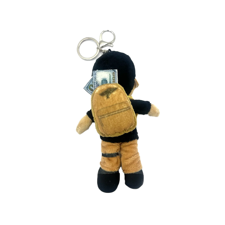 Suede Key Chain
